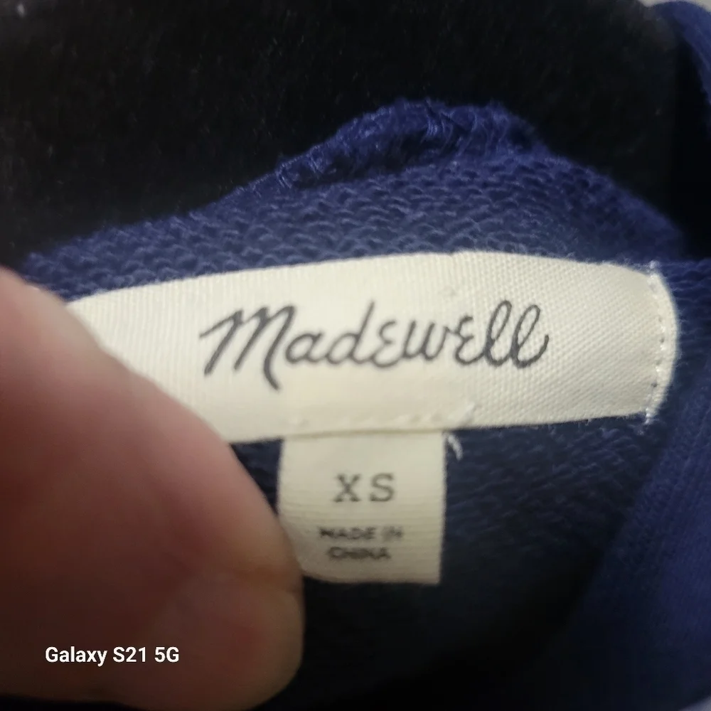 Madewell hoodie tiedye